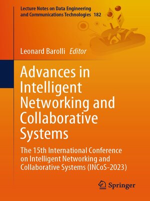 cover image of Advances in Intelligent Networking and Collaborative Systems